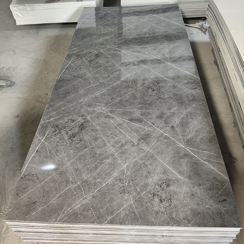 China PVC UV marble sheet High gloss wall panel Manufacturer, Factories