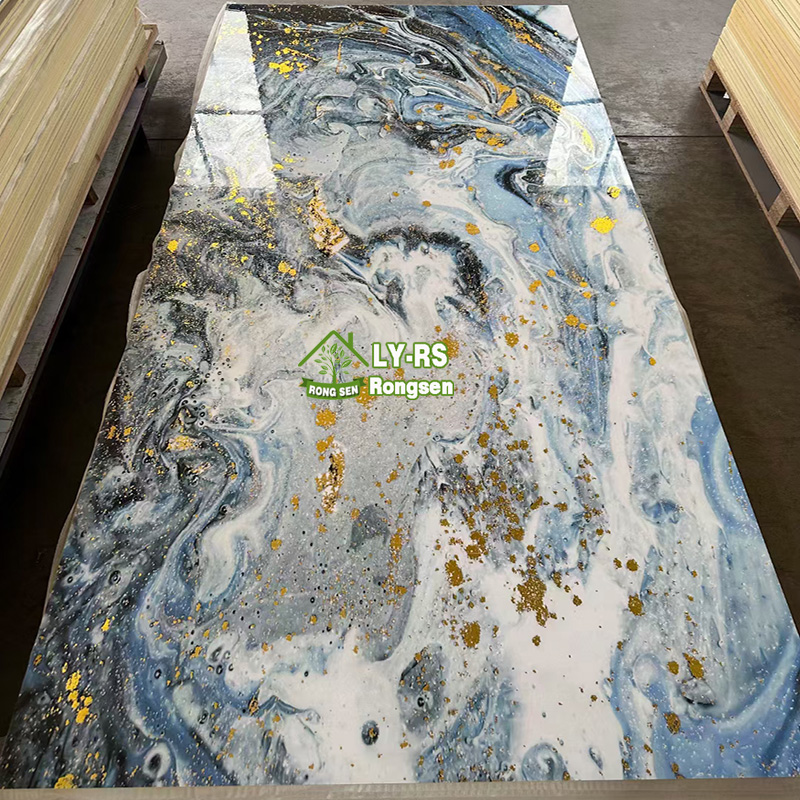 China PET high gloss WPC decorative panel Supplier, Factories