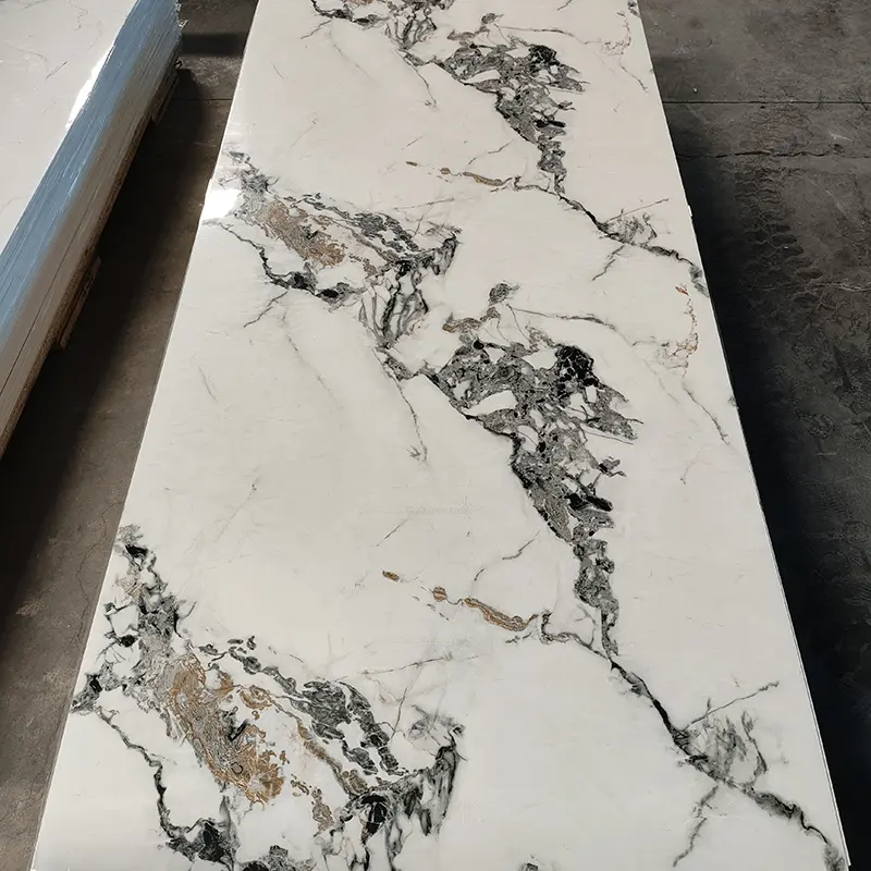 PVC UV Marble Sheet High Gloss