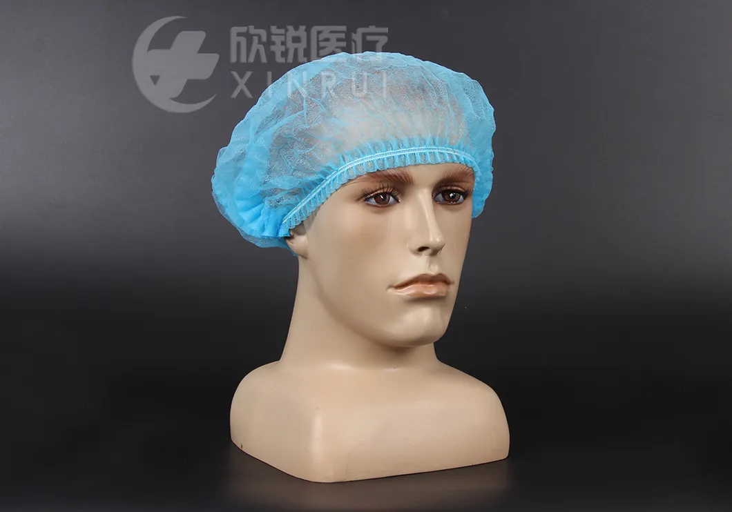 Disposable Non-Woven Clip Cap View 1