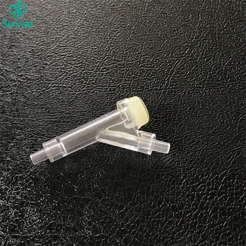 Medical Device Disposable Infusion Set Components Y Injection Port
