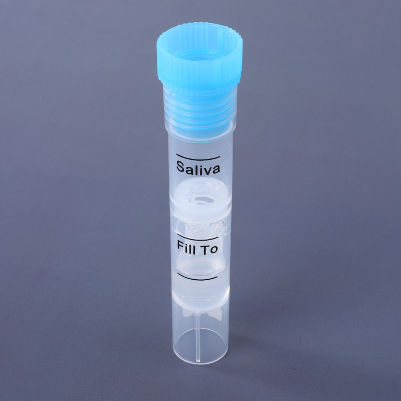 Disposable Medical DNA Sampling Tube Saliva Collection Kit