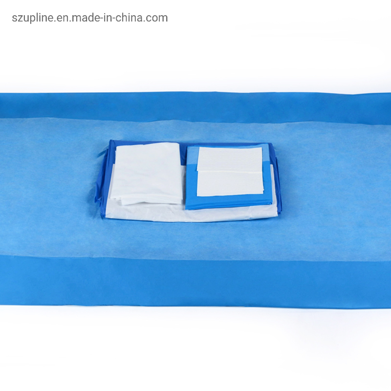 Quality Dispodable High Medical Fenestrated Non-Woven Sterile Surgical Drapes