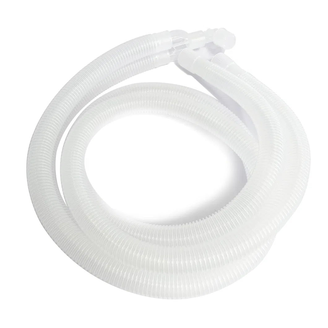 Disposable Anesthesia Breathing Circuit Pediatric Anaesthesia Breathing System 15mm Child Corrugated Circuit