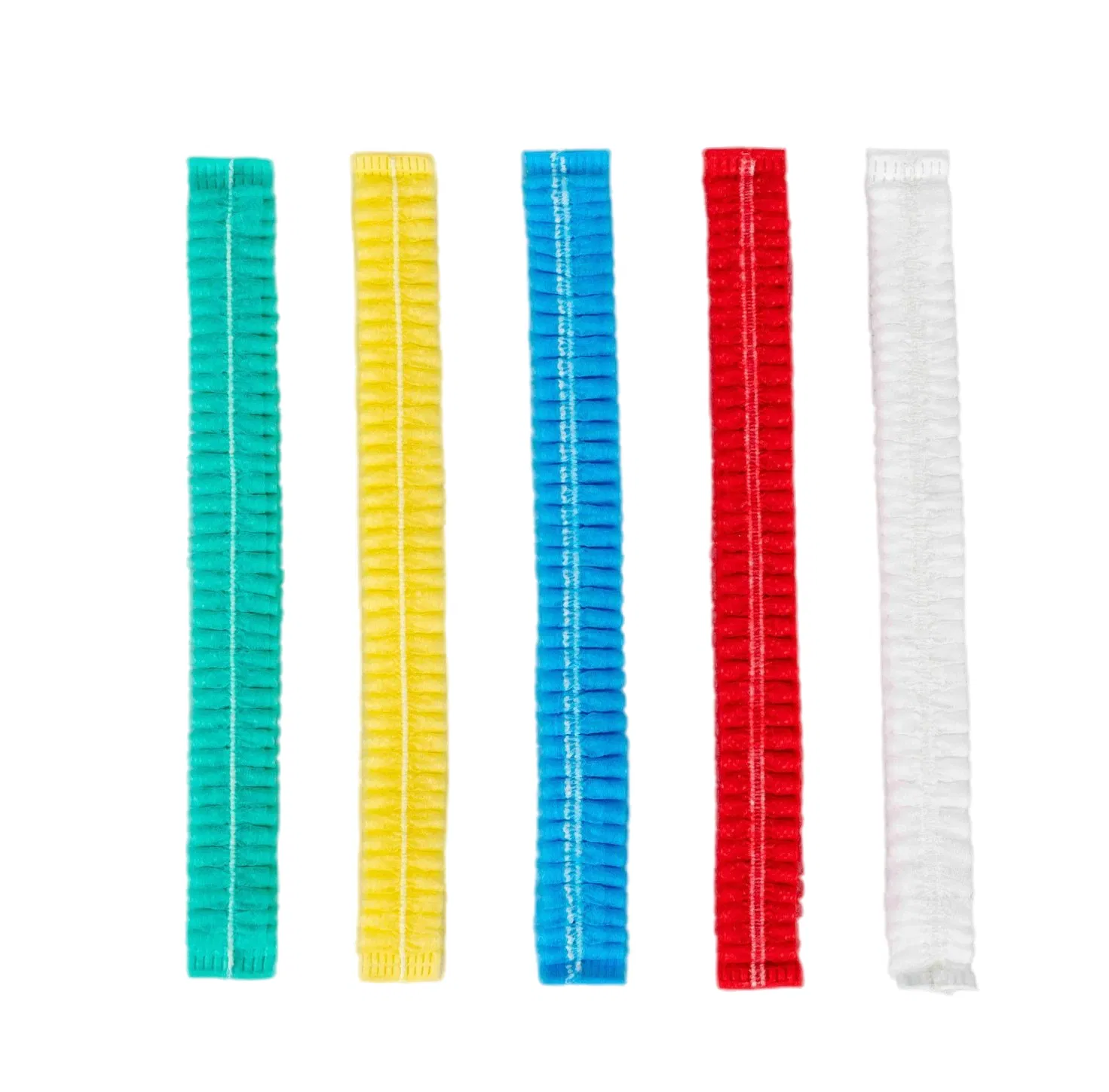 CE Mdr Single or Double Elastic Disposable Medical Nurse Cap Breathable Soft Non-Woven Surgical Mob Cap