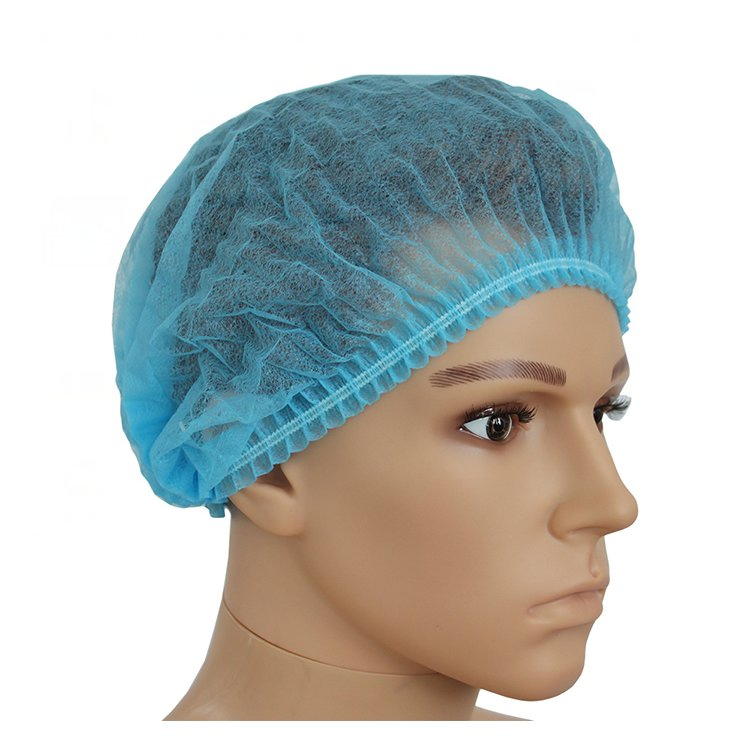 Hospital Doctor Nurse Clip Hair Net Cover Disposable Surgical PP Non-Woven Cap