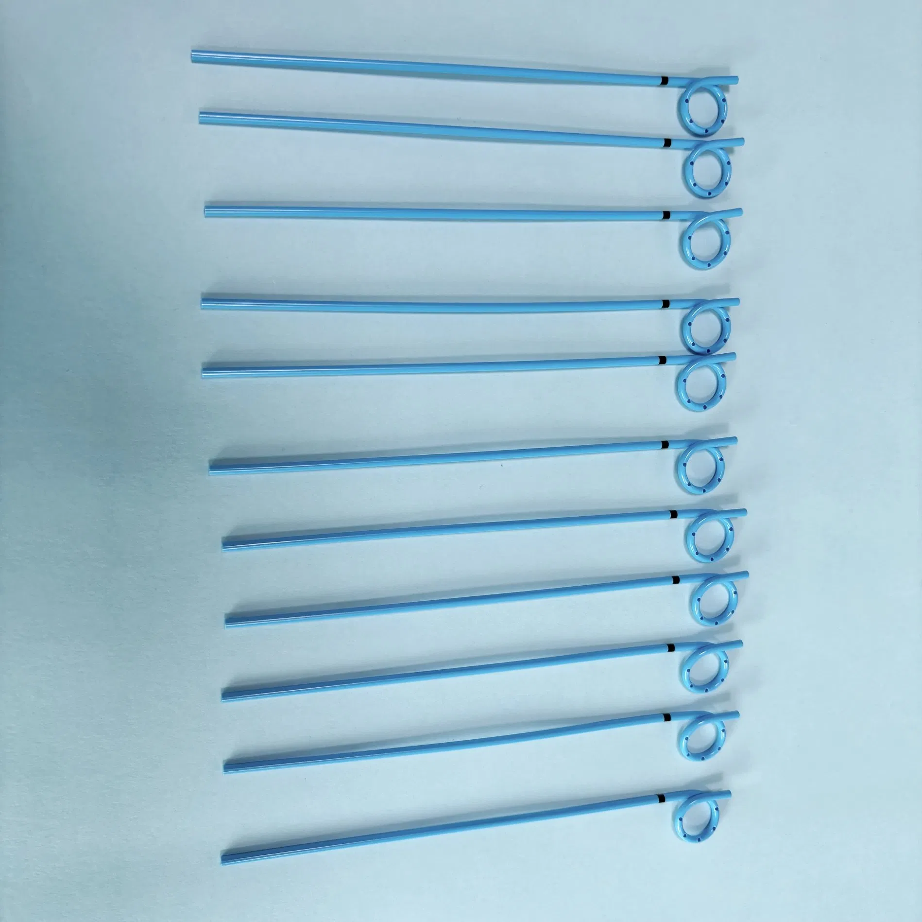 High-Quality TPU Medical Single-Pigtail Tube for Bile Stent TPU Plastic Tubing with ISO13485