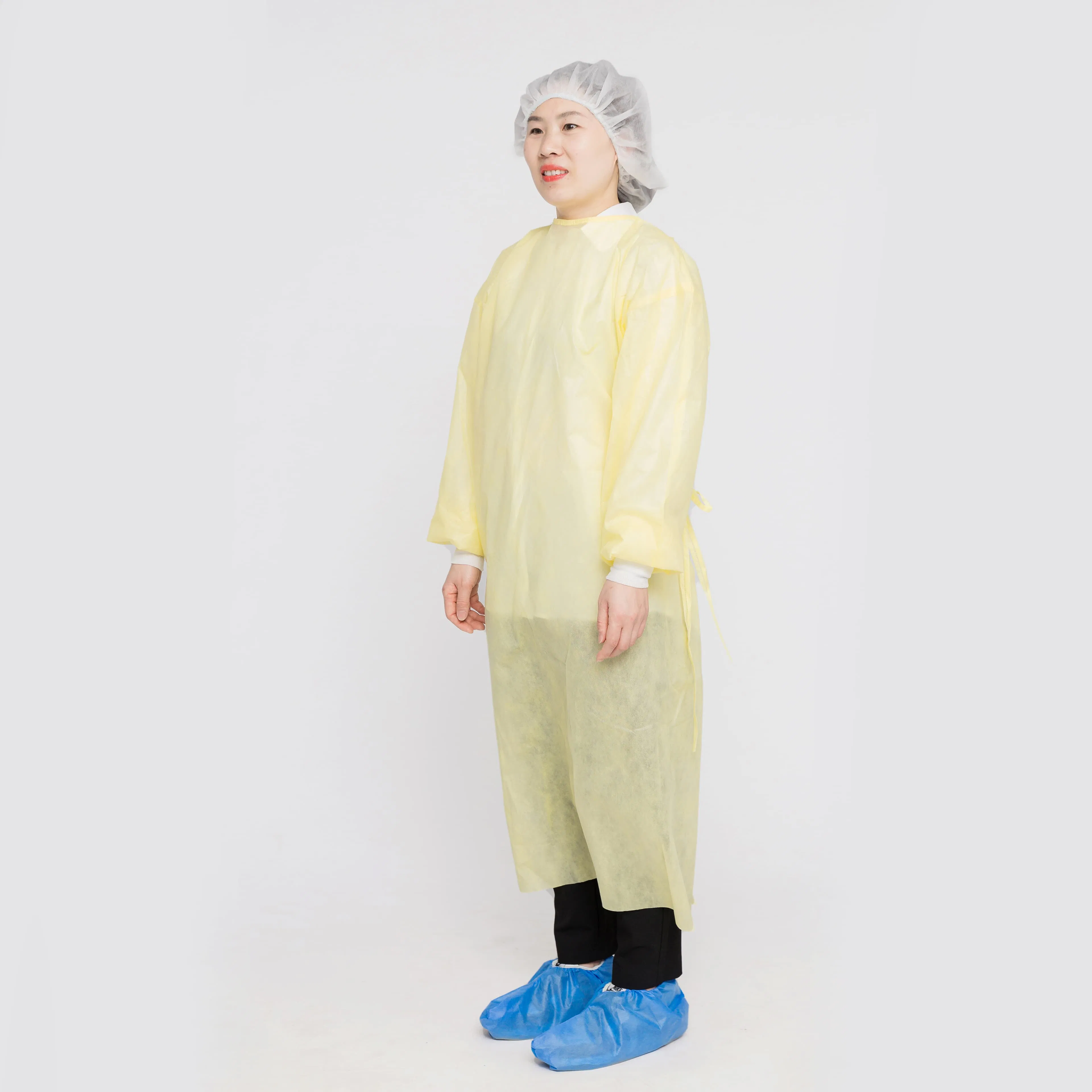 PP Non-Woven Medical Isolation Gowns Surgical Medical Consumables Disposable Protective Clothing