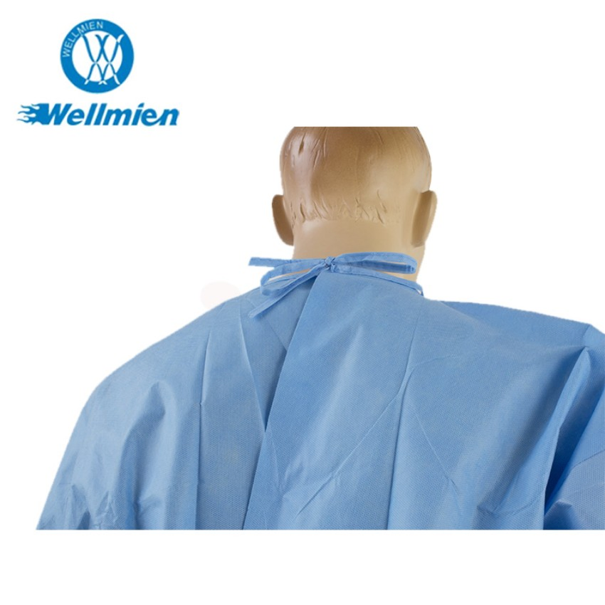 Hospital-Grade Protective Wear Disposable Medical Nonwoven Surgical Gown Sterile Isolation Gown for Hospitals