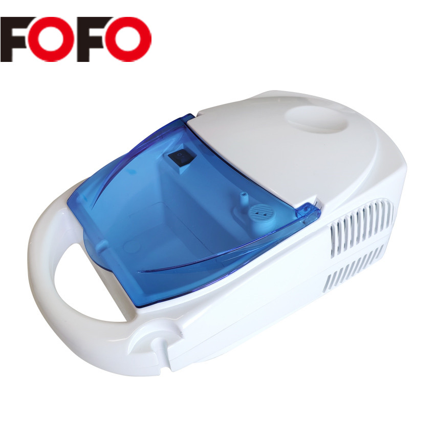 Medical Treat The Respiratory Disease Cartoon Nebulizer