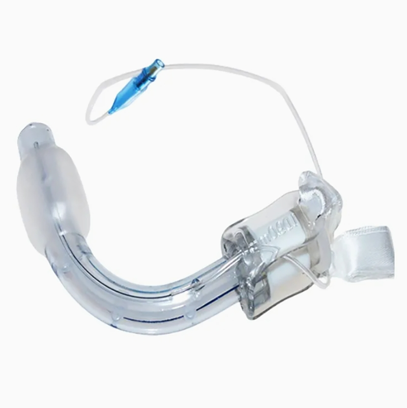 Standard Tracheostomy Tube with Cuff Medical Disposable Device for Surgical Use