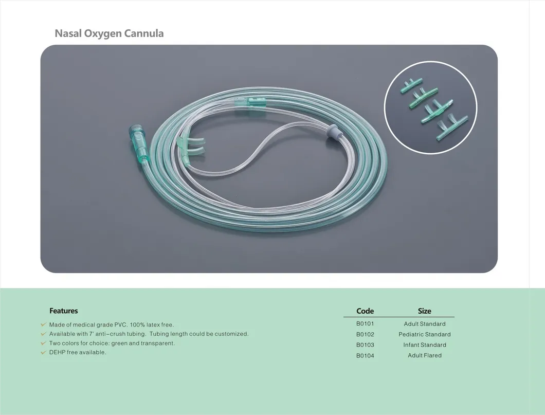 Nasal Oxygen Cannula 25ft Adult Oxygen Tubing View 1