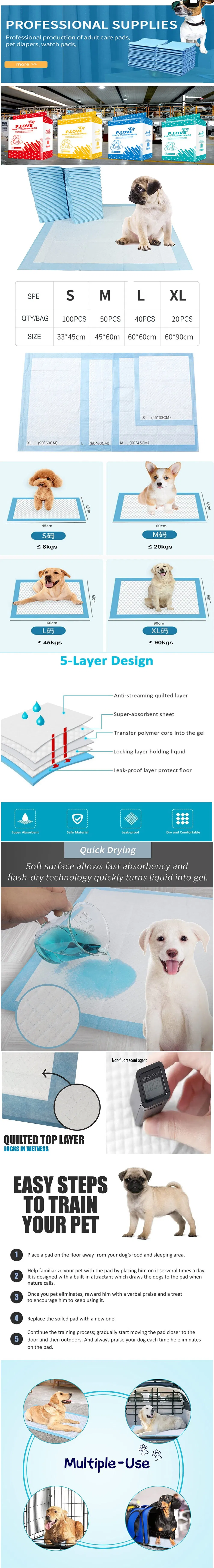 Puppy PEE Training Pet Pads