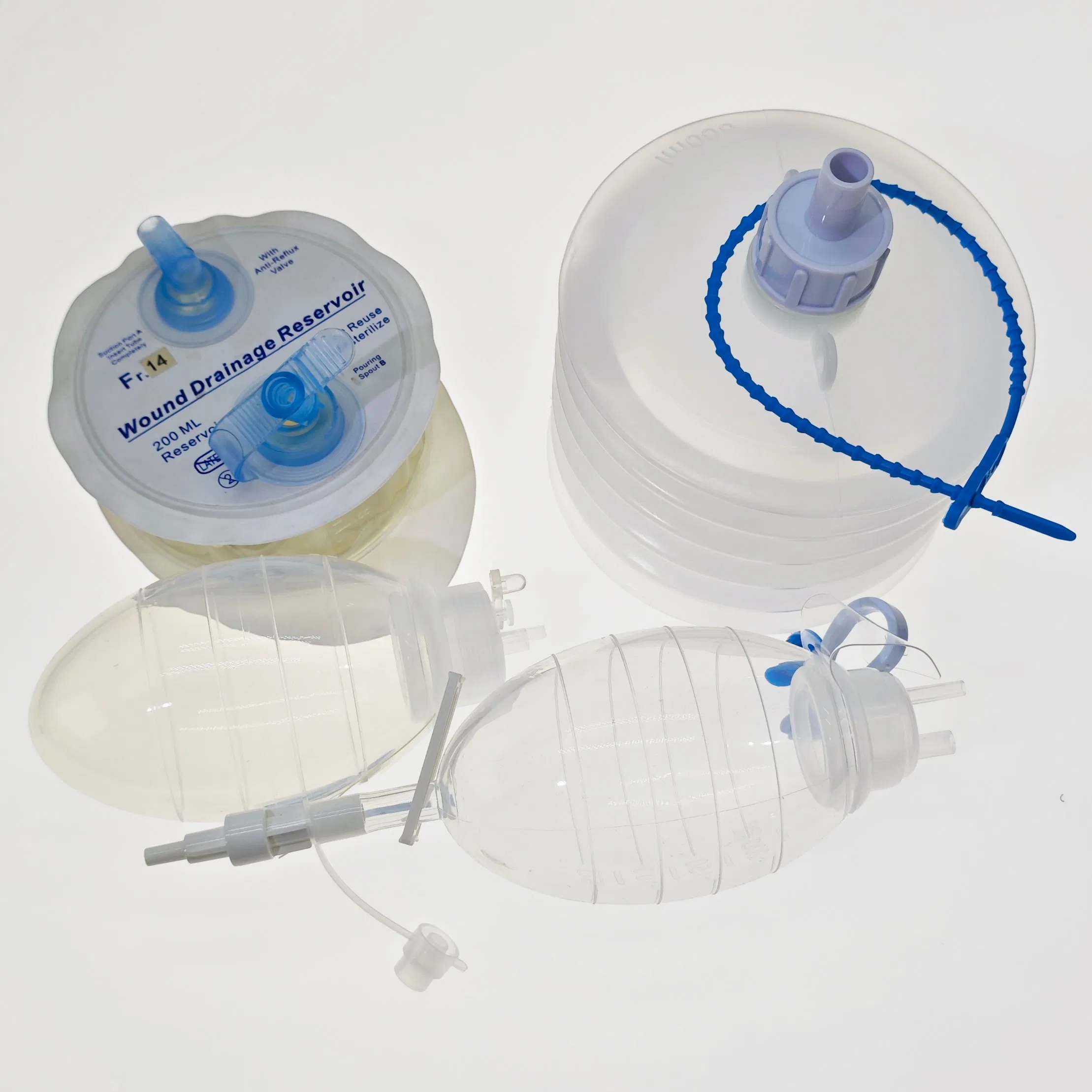 Medical Surgical Wound Drainage System Bottle Closed Wound Drainage System