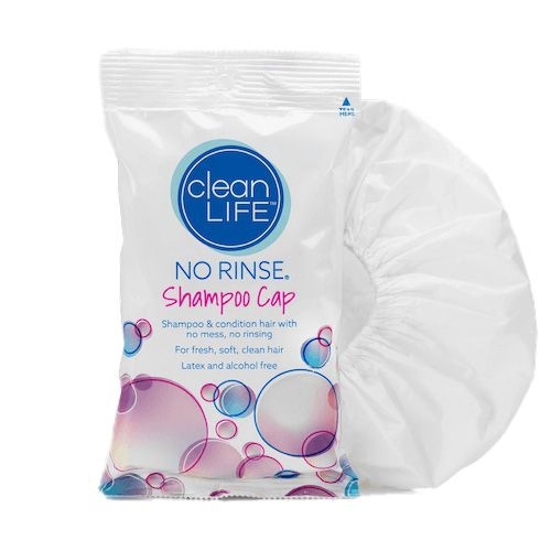 One Time Travel Using Nonwoven Ultra Soft Disposable Non-Rinse Shampoo Caps