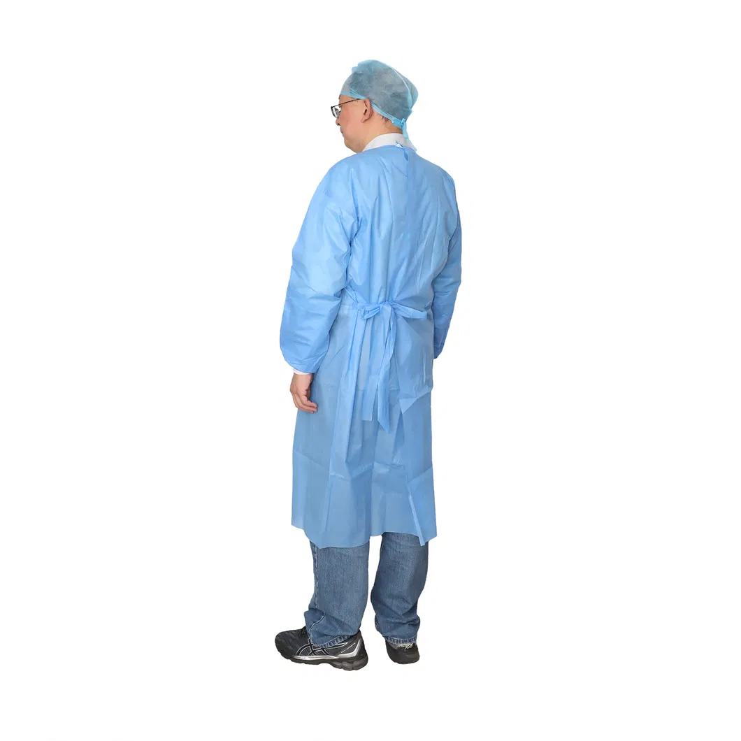 Medical Non-Woven Disposable Surgical Gown Sterile