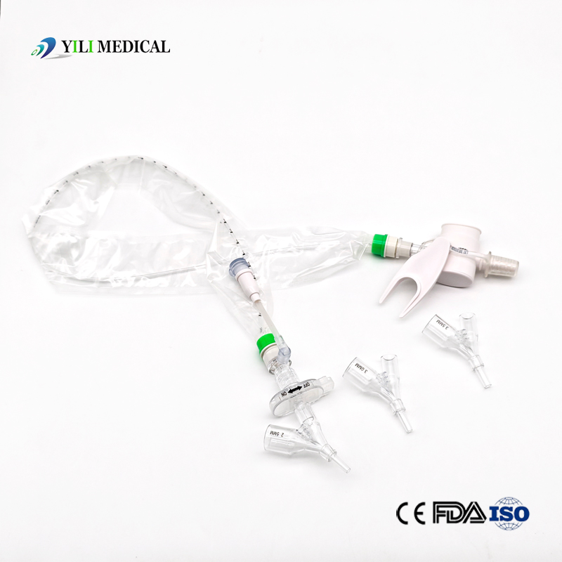 Disposable Medical Suction Catheter Surgical Instrument ICU Reusable Closed Suction Catheter System