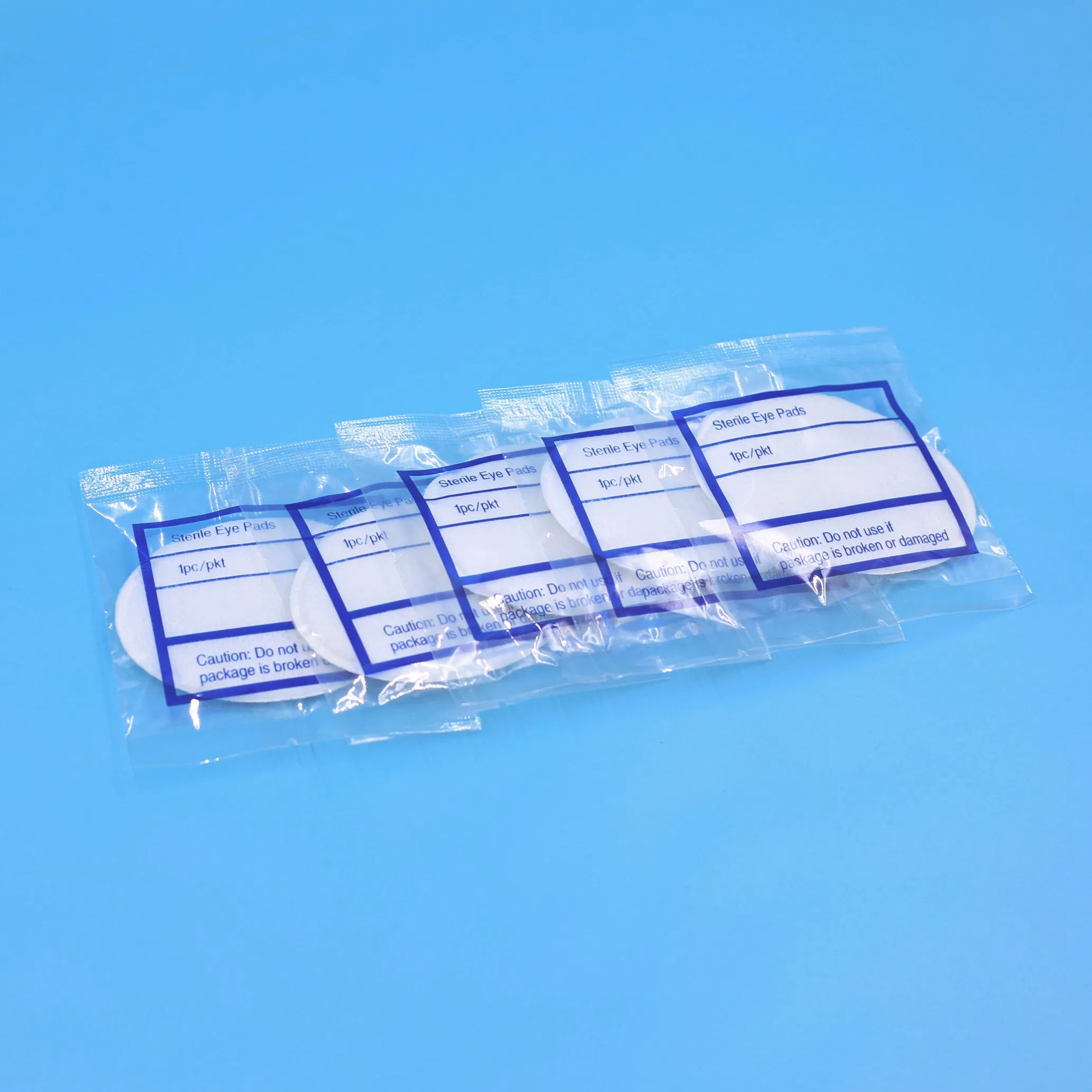 Cheap Price 6*8/5.7.5cm Comfortable Absorbent Medical Non-Woven Fabric Eye Dressing Pad with ISO