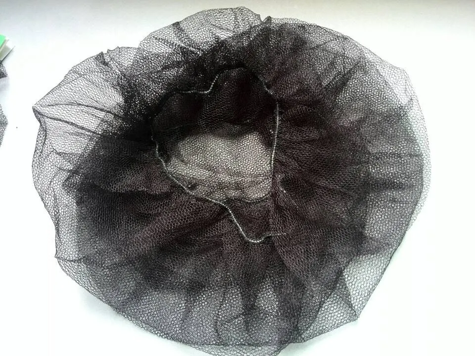 Medical Bouffant Cap Disposable Hair Cap Nurse Hat Non Woven Elastic