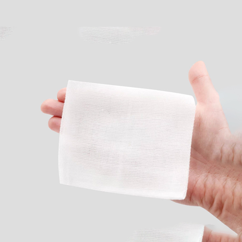 Disposable Medical Hospital First Aid Sterile Cotton Medical Absorbent Gauze Pads 10X10cm
