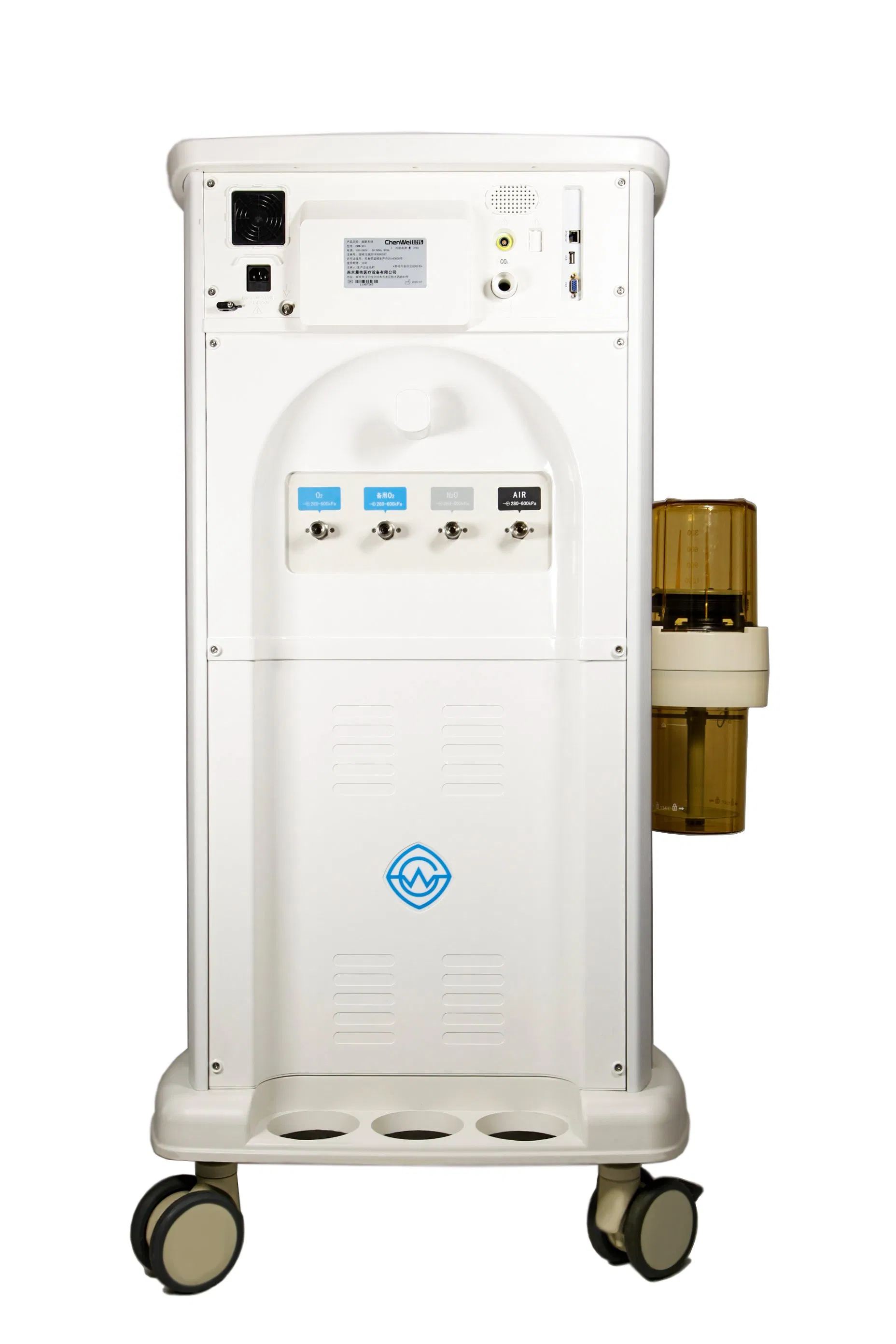 Chenwei Cwm-302 Anesthesia System with 2 Vaporizers