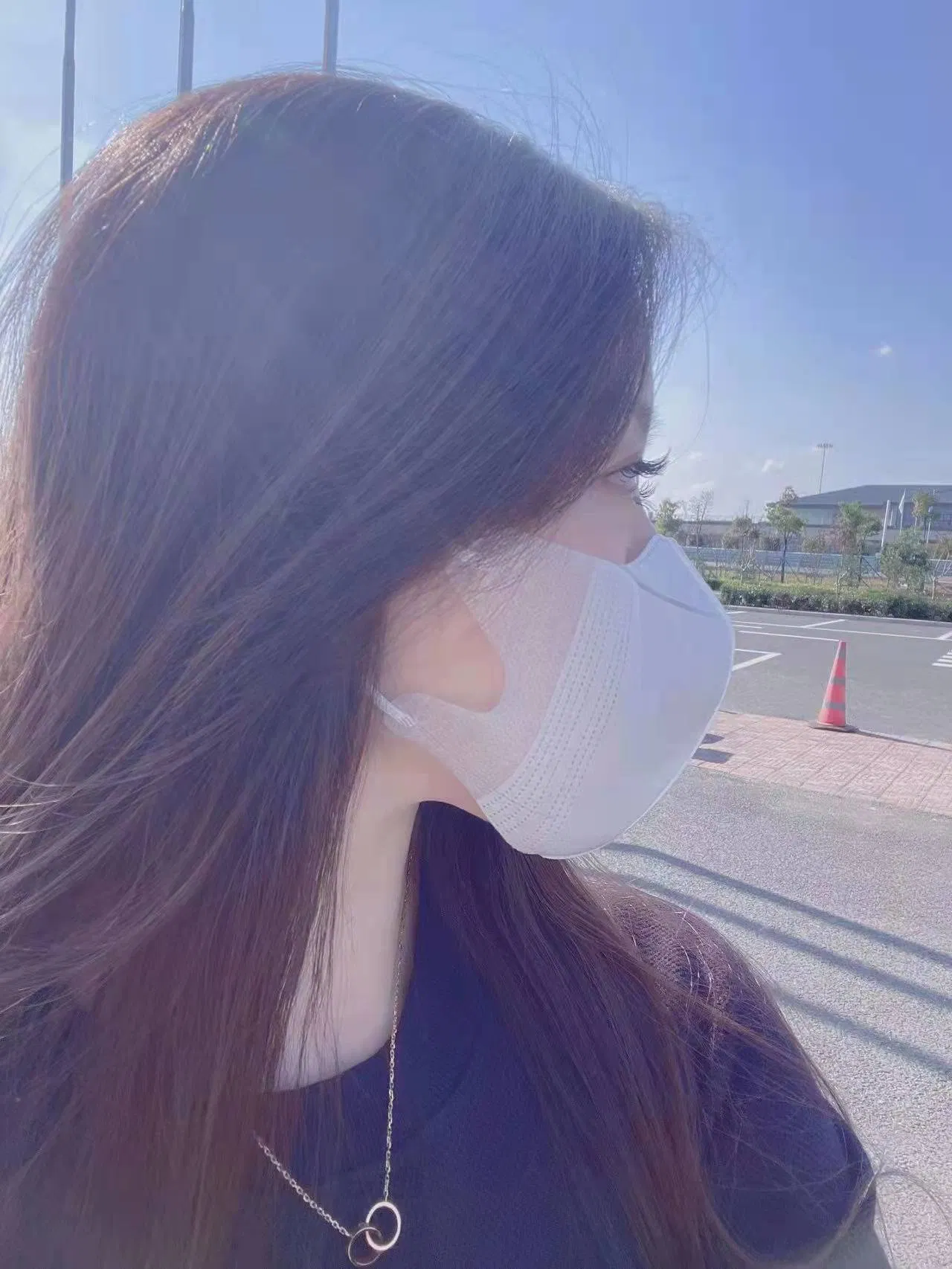 Disposable Non-Woven 3D Face Mask Foldable Fashion with Earloop for Kids Can Be Private Ordering