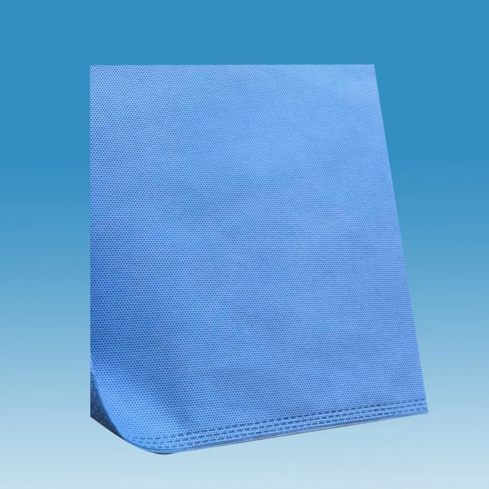 Bulk Sale Disposable Hospital Surgery Drape Sterile Blue Color SMS Non Woven Surgical Drapes with Holes at Low Price