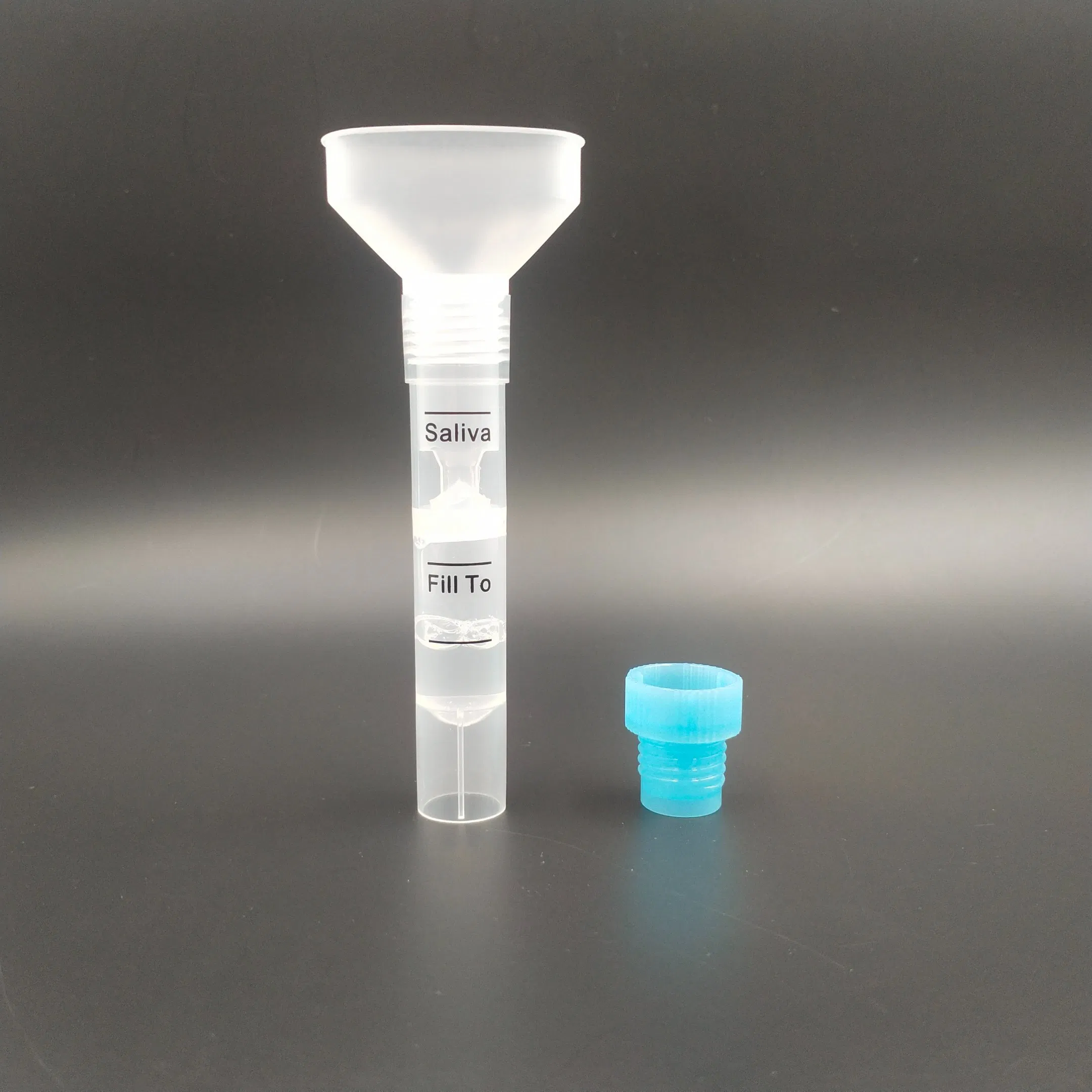 Disposable Medical DNA Sampling Tube Saliva Collection Kit