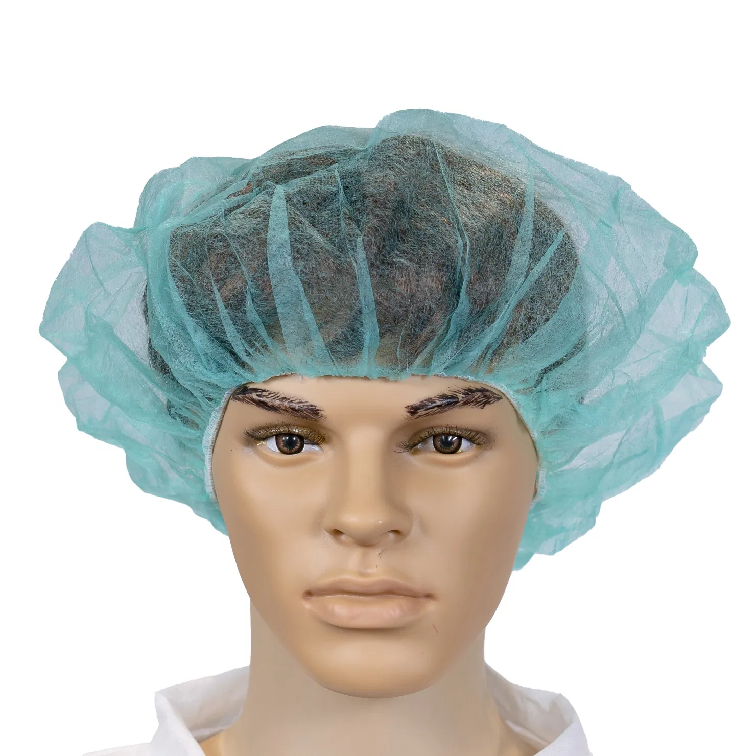 Disposable Non-Woven Bouffant Caps for Food Processing