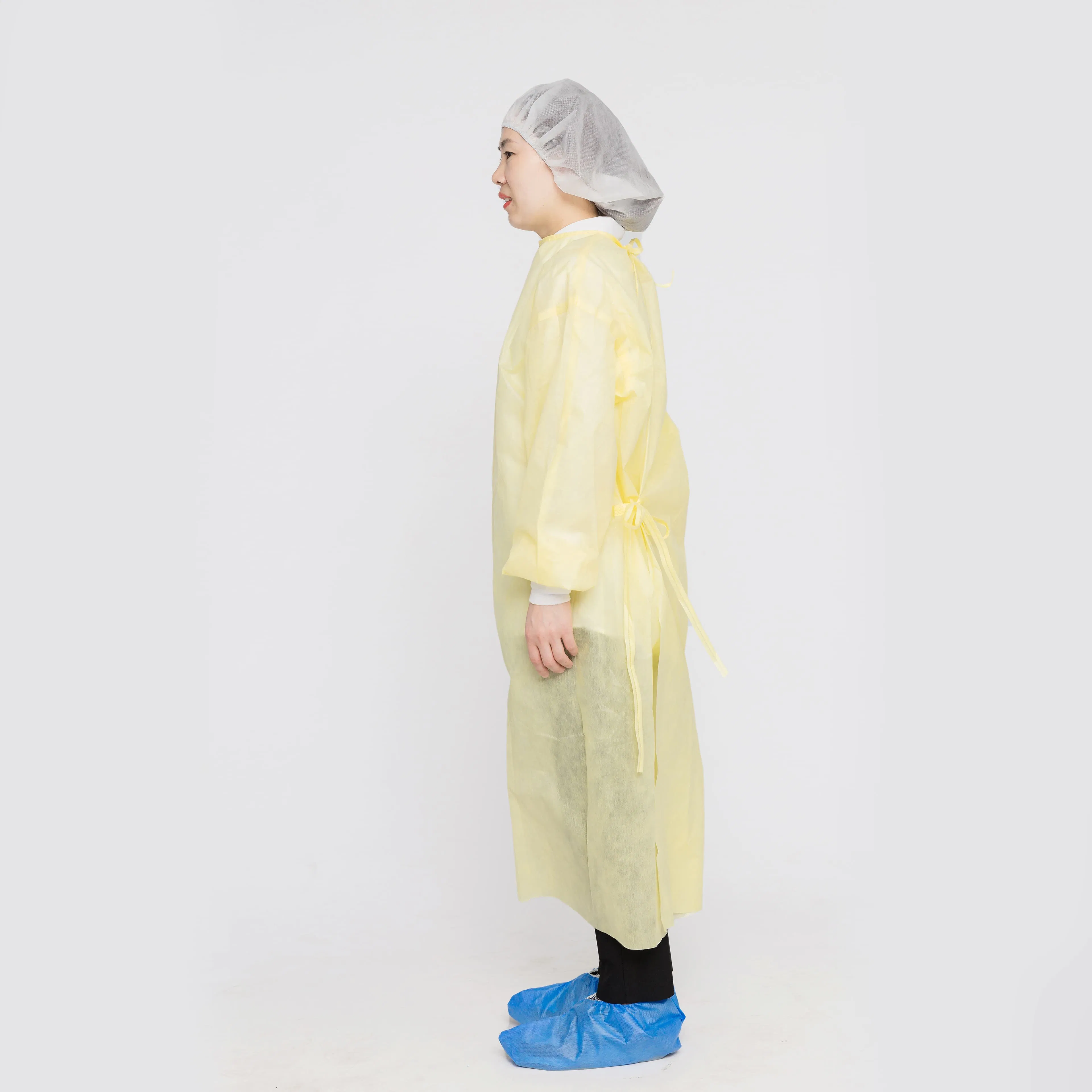 PP Non-Woven Medical Isolation Gowns Surgical Medical Consumables Disposable Protective Clothing