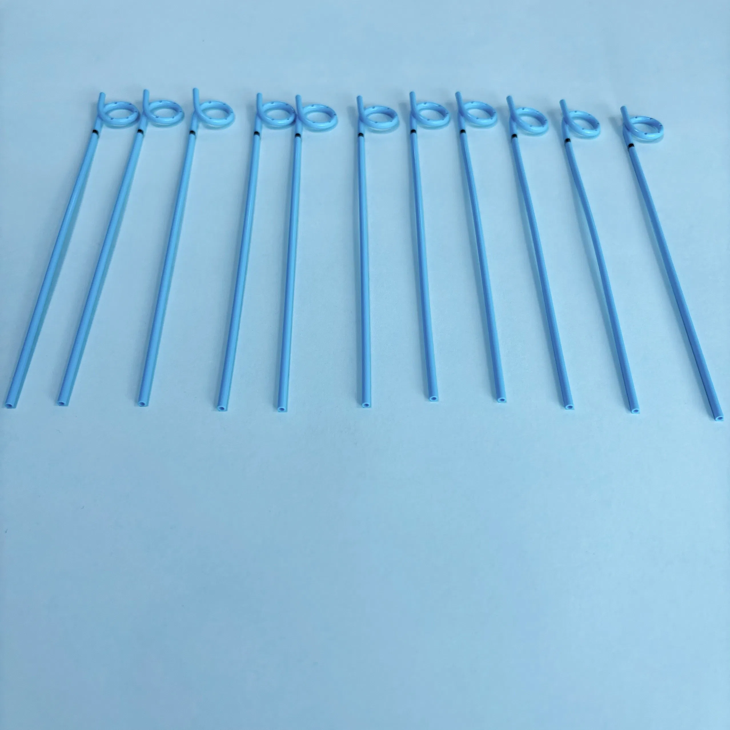 High-Quality TPU Medical Single-Pigtail Tube for Bile Stent TPU Plastic Tubing with ISO13485