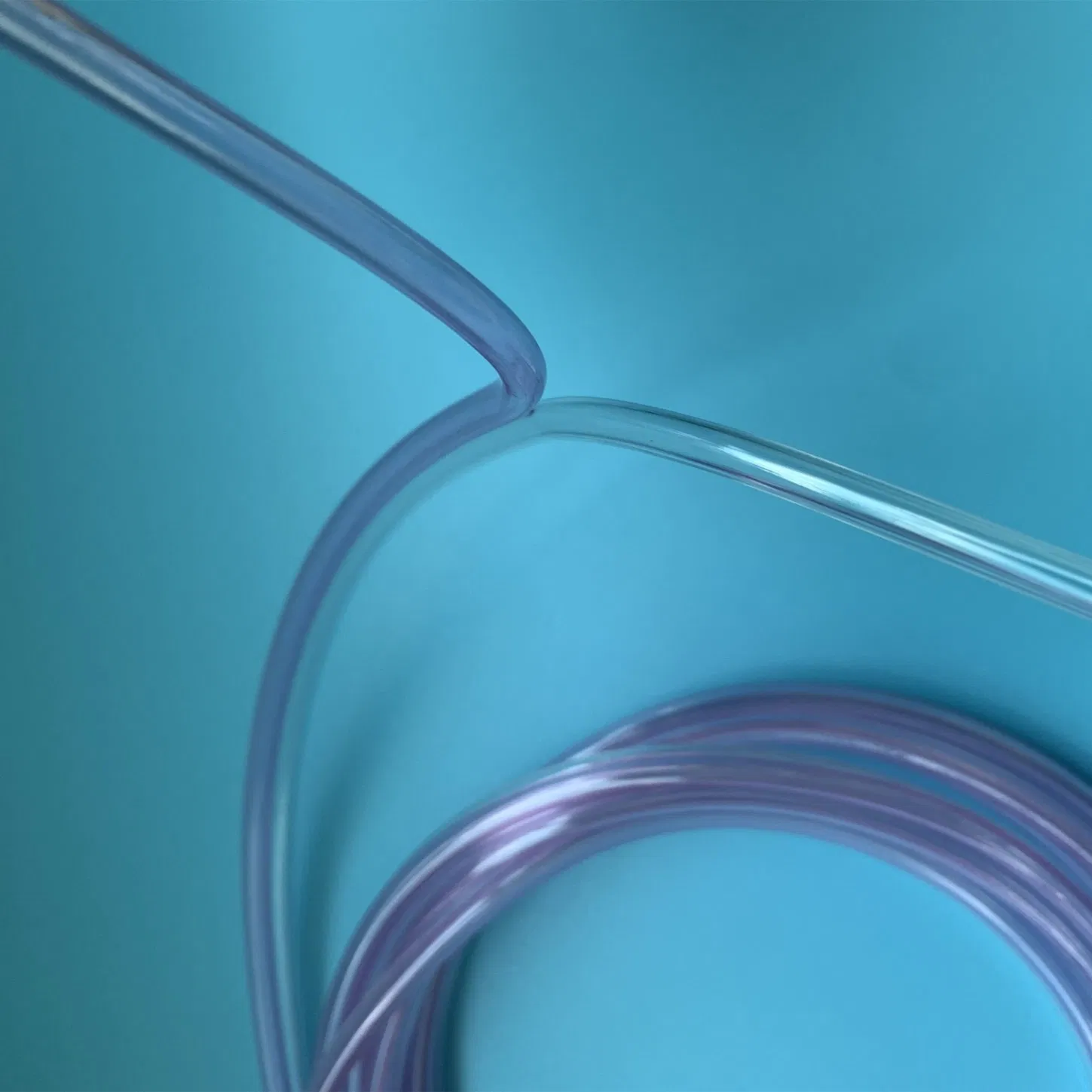 PVC Medical Grade Plastic Disposable Twin Tubing