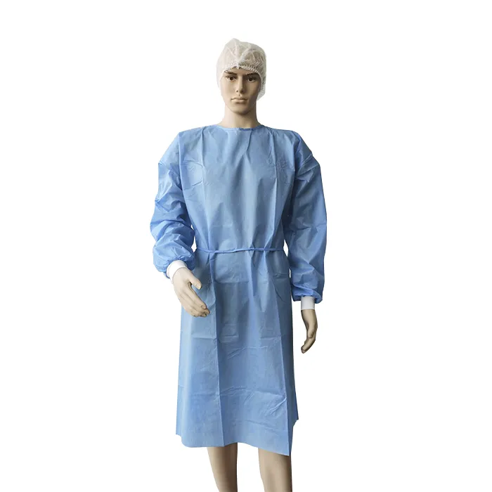 Isolation Gown Front View