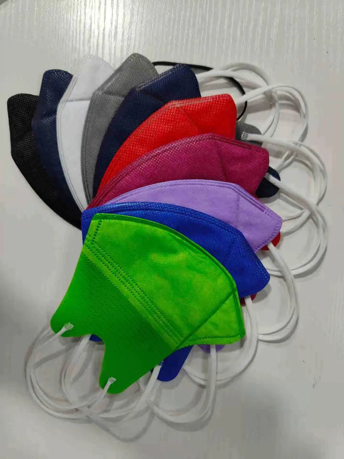 Disposable Non-Woven 3D Face Mask Foldable Fashion with Earloop for Kids Can Be Private Ordering