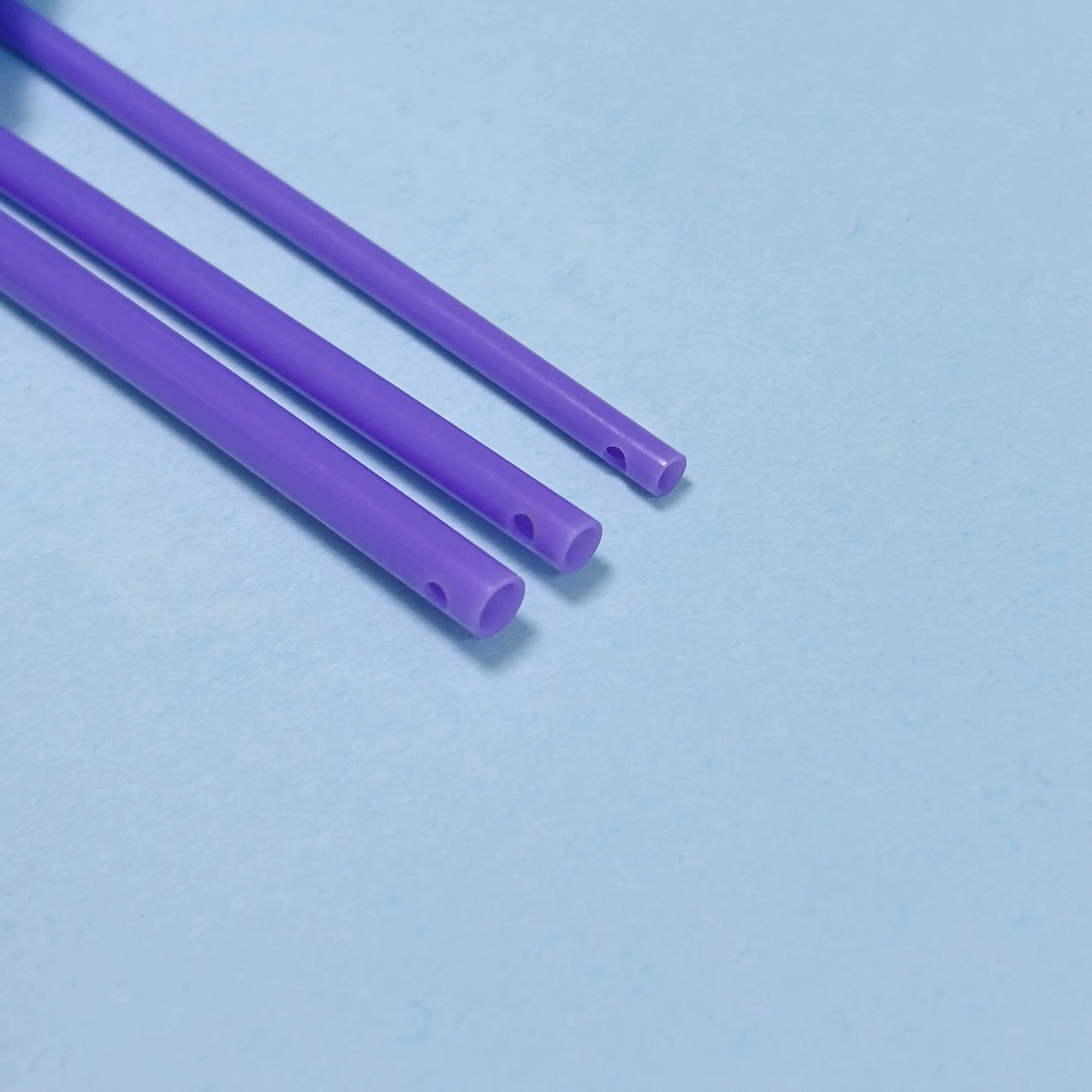 Disposable 7fr/8.5fr/10fr HDPE Plastic Tube Multi-Specification Medical HDPE Tubing with Drilling