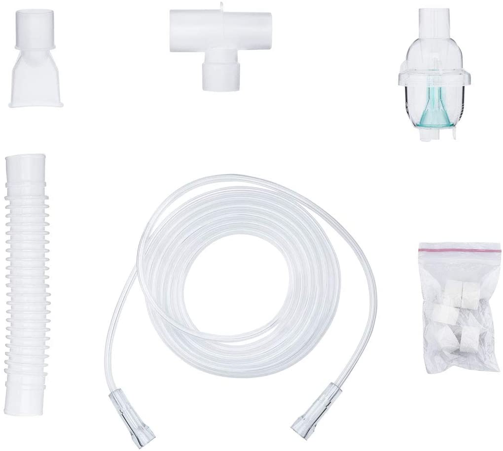 Cool Mist Generating Compressor System with Travel Bag and Accessories