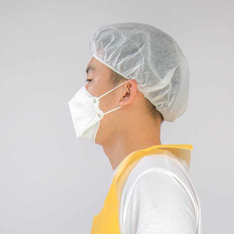 Wholesale Market Anti Static Disposable PP Non Woven Strip Clip Cap Bouffant Head Cover Cap for Semiconductor