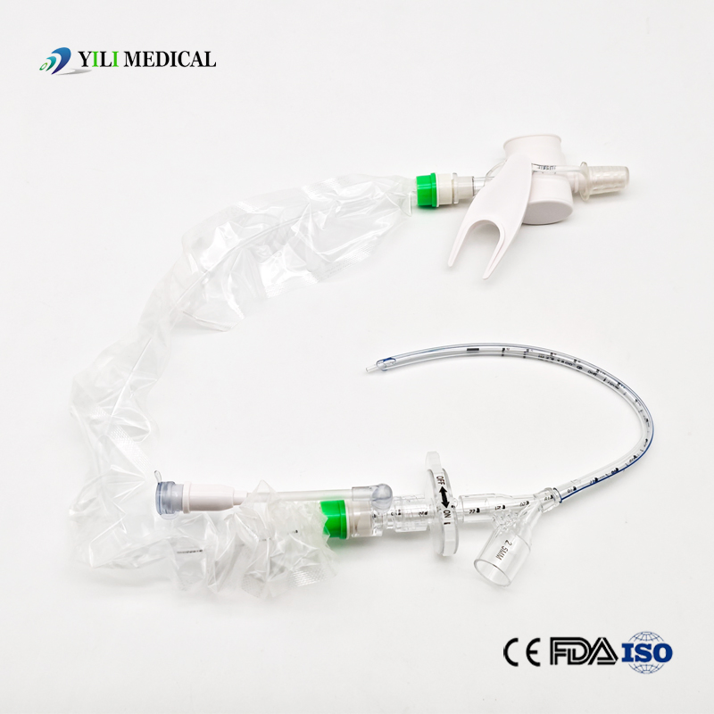 Disposable Medical Suction Catheter Surgical Instrument ICU Reusable Closed Suction Catheter System