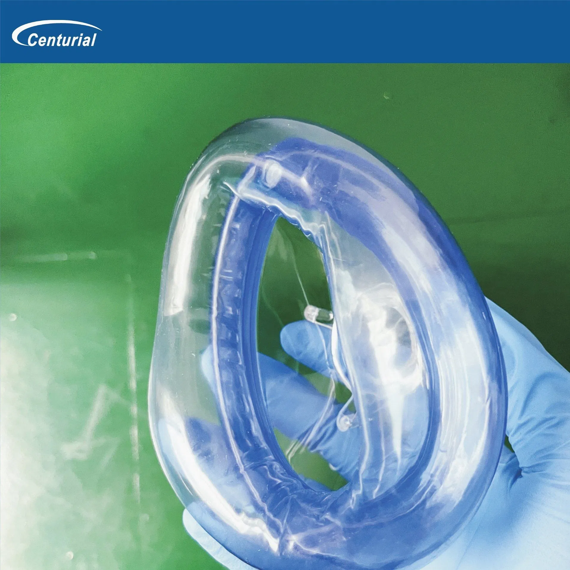 Wholesale Disposable Medical Super Flex PVC Anaesthesia Mask with Air Cushion