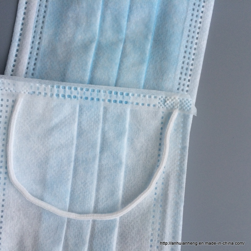 Use Non Woven Face Mask with Tie on, Certificated