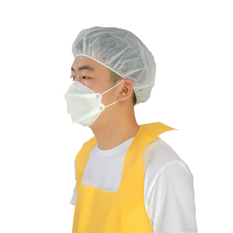 Wholesale Market Anti Static Disposable PP Non Woven Strip Clip Cap Bouffant Head Cover Cap for Semiconductor