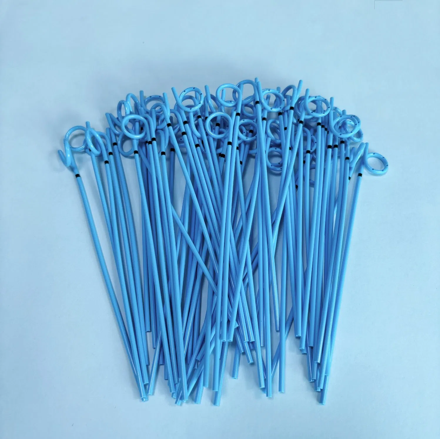 High-Quality TPU Medical Single-Pigtail Tube for Bile Stent TPU Plastic Tubing with ISO13485