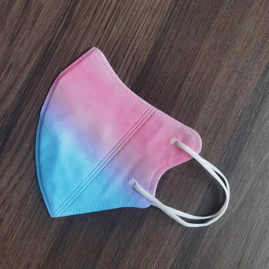 Disposable Non-Woven 3D Face Mask Foldable Fashion with Earloop for Kids Can Be Private Ordering