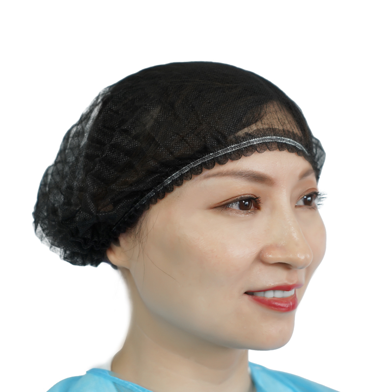 Hospital Use Wholesale Single Elastic Mob Cap Non Woven Nurse Cap