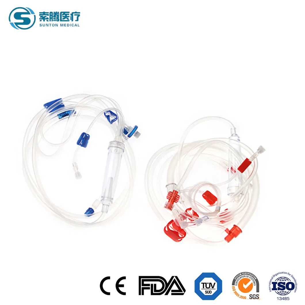 Sunton Customized Hemodialysis Consumables Medical Sterile Dialysis Kit Factory High-Quality Blood Tubing Set OEM Customized China Hemodialysis Blood Tubing