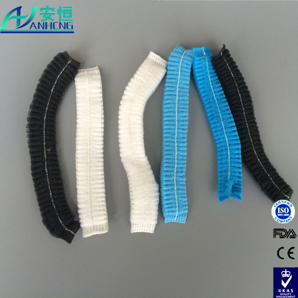 Non Woven Disposable Bouffant Cap 18~24 Inches for Surgical Use