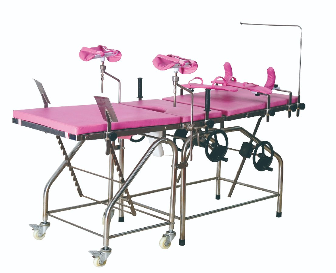 Manual Hydraulic Obstetric Table Gynecology Surgery