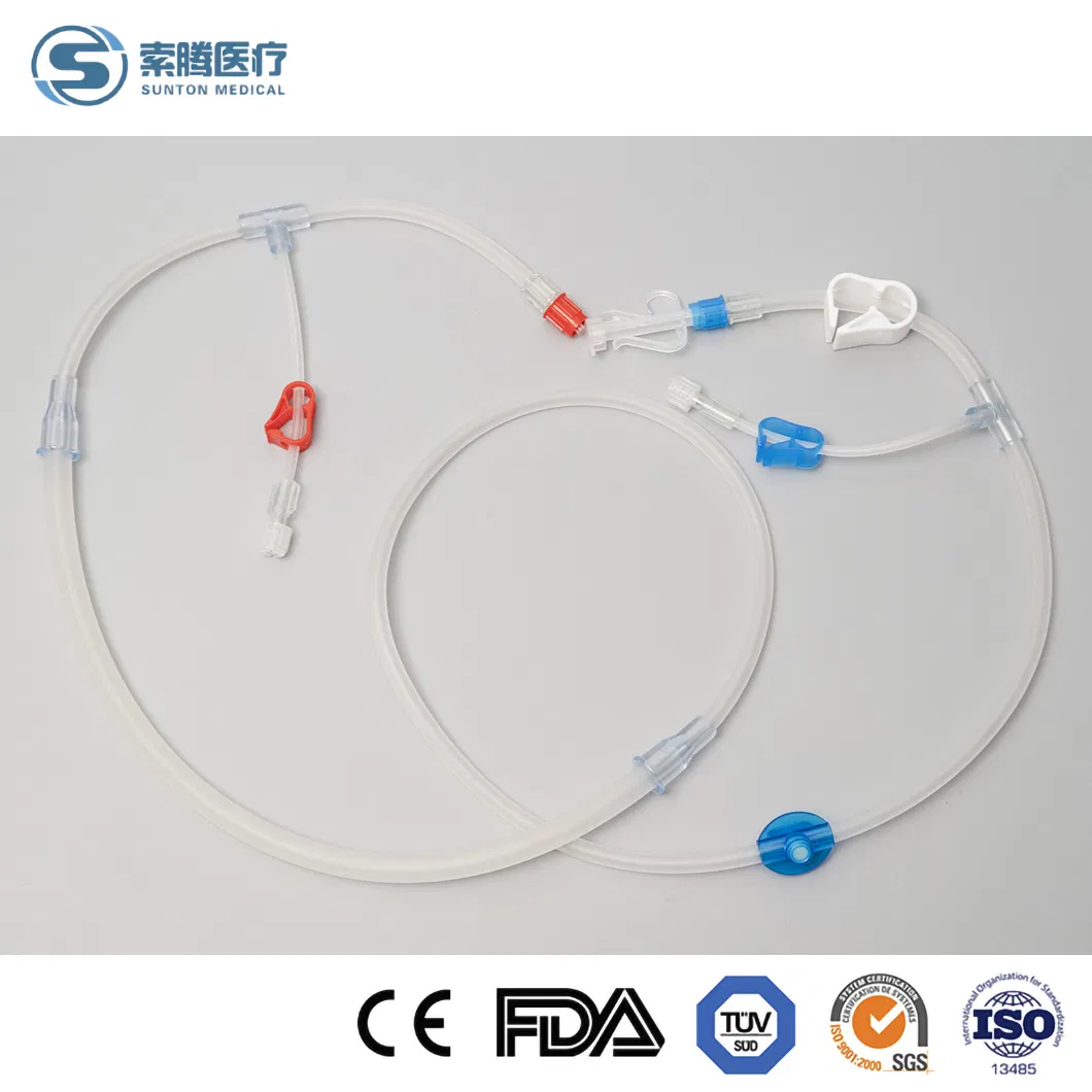 Sunton Dialyzer Blood Tubing Set Supplier Hemodialysis Blood Tubing Set Medical Disposable Dialysis Bloodline Sample Available China Hemodialysis Blood Tubing