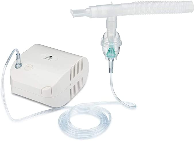 Cool Mist Generating Compressor System with Travel Bag and Accessories