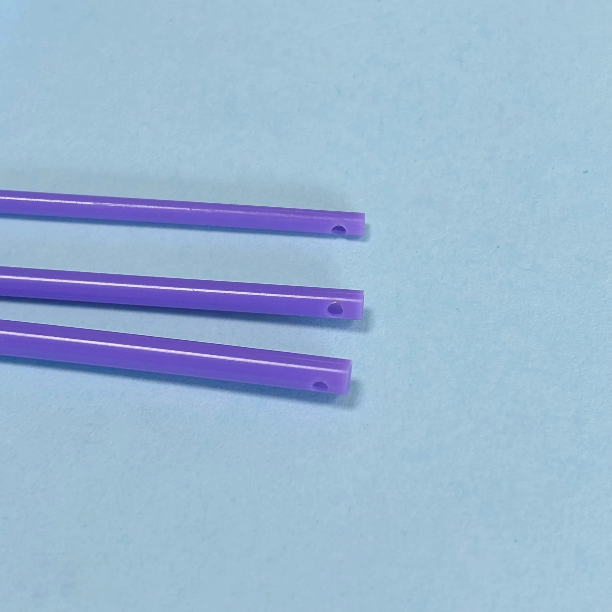 Disposable 7fr/8.5fr/10fr HDPE Plastic Tube Multi-Specification Medical HDPE Tubing with Drilling